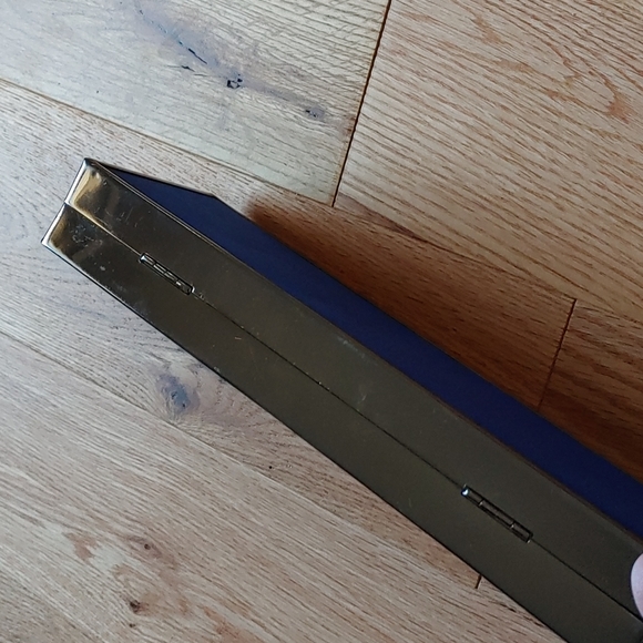 Call it Spring. Clutch. Like new. Metallic and Blue. - Picture 4 of 9